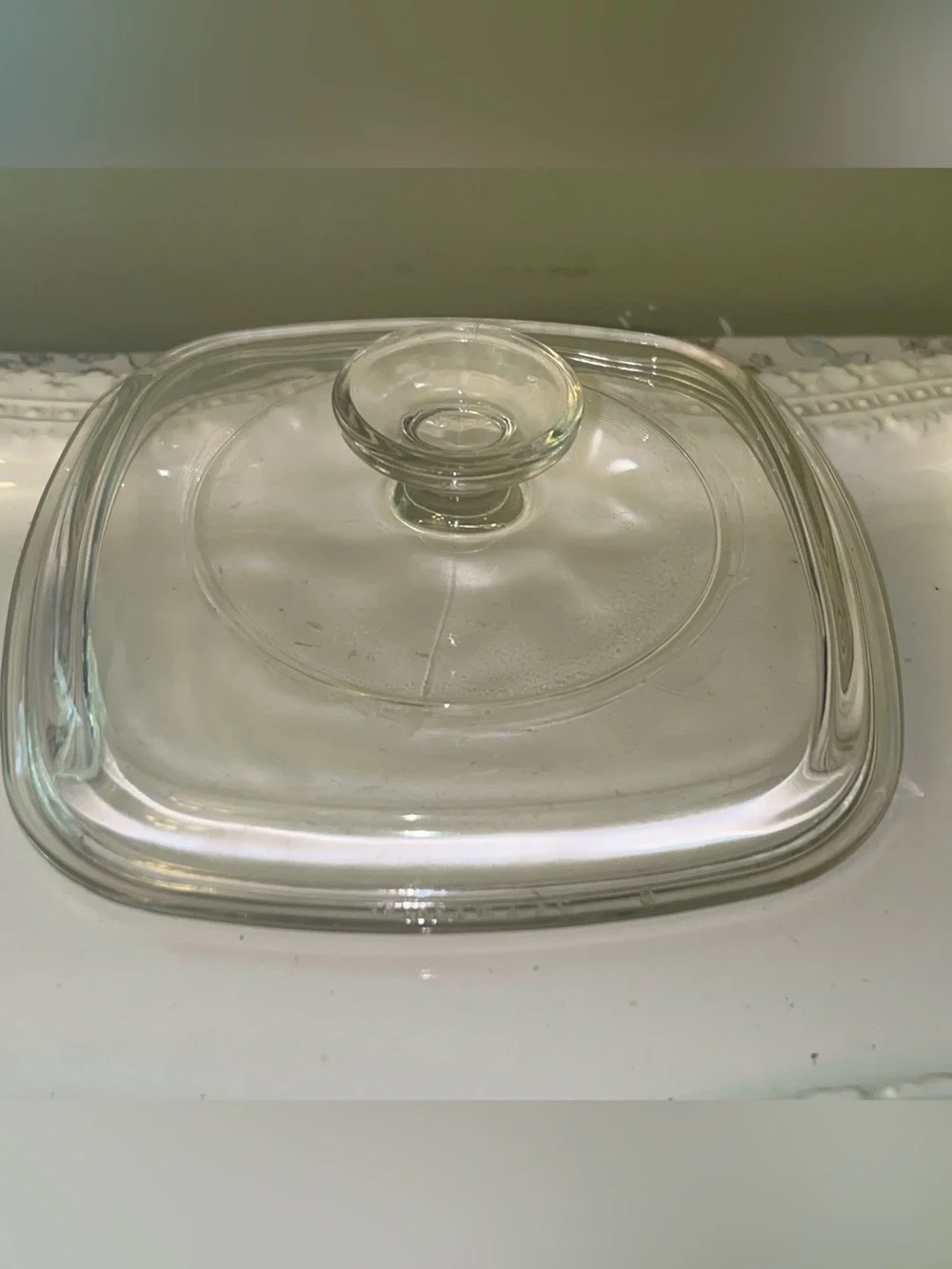 Pyrex A-7-C clear glass replacement lid